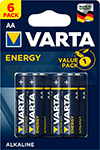 Батарейка VARTA ENERGY AA, бл.6