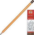 карандаш чернографитный b brauberg art premiere выгодный комплект 12 штук 880751 Карандаш чернографитный 7B Koh-I-Noor 1500, комплект 12 штук (880477)