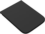 фото Крышка-сиденье point меркурий, дюропласт, микролифт, для унитаза, черная матовая (pn46831bm)
