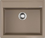 Кухонная мойка Omoikiri Daisen 60-CA Artgranit/карамель (4993619) смеситель для кухни omoikiri nakagawa 2 plus ca с подключением фильтра карамель 4994422
