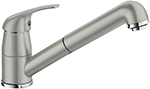 

Кухонный смеситель Blanco 524198 DARAS-S SILGRANIT жемчужный подводка 1/2