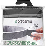 Мешок для белья Brabantia 102363 съемный, 60л, серый мешок для белья brabantia 102363 съемный 60л серый
