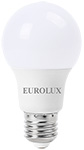Лампа светодиодная Eurolux LL-E-A60-7W-230-4K-E27 (груша, 7Вт, нейтр., Е27) белый лампа ресанта ll r c37 5w 230 4k e14 свеча 5вт нейтр е14 белый