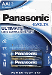 

Батарейки щелочные Panasonic AA Evolta в блистере 2шт (LR6EGE/2BP)