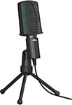 Микрофон настольный Ritmix RDM-126 Black-Green проводной набор клавиатура мышь ritmix rkc 010
