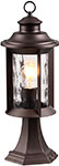 Ландшафтный светильник на столб Odeon Light NATURE MAVRET, темно-коричневый/прозрачный (4961/1A)