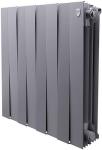 Радиатор Royal Thermo PianoForte 500 Silver Satin VDR80 - 8 секций