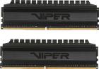 

Оперативная память Patriot Memory DDR4 16GB (2x8GB) 3000MHz Viper 4 Blackout (PVB416G300C6K), Черный