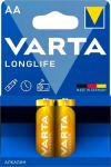 

Батарейка Varta LONGLIFE LR6 AA BL2 Alkaline 1.5V (4106)