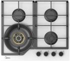 

Газовая варочная панель Midea MG697VGW, Белый