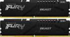 

Оперативная память Kingston DDR5 64Gb (2x32Gb) 6000Mhz FURY Beast Black XMP (KF560C30BBK2-64), Черный