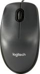 

Мышь проводная Logitech M90, черная (910-001793), Черный