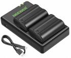 Комплект аккумуляторов Neewer EN-EL15 и зарядное устройство для Nikon (NWR9583-10089575)