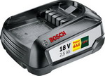 

Аккумулятор Bosch PBA 18 V 2 5 Ah для системы 18 Li 1600 A 005 B0