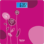 Весы напольные Tefal Classic PP1531V0, розовый гель лак для ногтей classic colors 3 х фазный 8мл led uv розовый фламинго 12