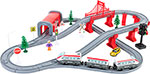 Железная дорога Givito G201-010 игрушка ''Мой город  80 предметов''