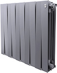 

Водяной радиатор отопления Royal Thermo PianoForte 500 new/Silver Satin - 10 секц НС-1176335, Серебристый