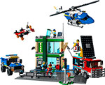 Конструктор Lego City Police Полицейская погоня в банке 60317