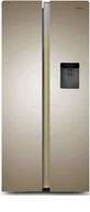 холодильник ginzzu nfk 615 золотистый Холодильник Side by Side Ginzzu NFI-4012 золотистый
