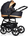Коляска детская Riko ALFA Ecco (3 в 1) (RIKO BASIC) 02 графит-песочный