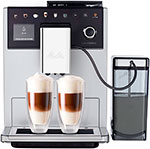 фото Кофемашина автоматическая melitta caffeo f 630-201 latteselect серебристая