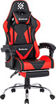 Игровое компьютерное кресло Defender Pilot Черный/Красный, полиуретан, 60 мм игровое компьютерное кресло vmmgame astral ot b23r пламенно красный
