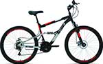 фото Велосипед altair mtb fs 26 2.0 disc черный/красный rbkt1f16e013