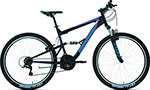 Велосипед Forward RAPTOR 275 1.0 275 18 ск. рост. 16)черный/фиолетовый RBKW1F17E013