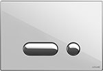 Кнопка  Cersanit INTERA для LINK PRO/VECTOR/LINK/HI-TEC стекло белый P-BU-INT/Whg/Gl