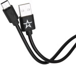 Кабель Red Line USB - Type-C  черный  Армия России (УТ000017392) - фото 1