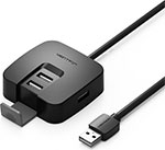 

Концентратор Vention OTG USB 2.0 на 4 порта Черный - 1м. VAS-J 51-B 100