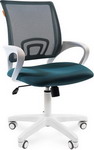 

Кресло Chairman 696 белый пластик TW-18/TW-03 зелёный