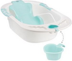 фото Ванна анатомическая happy baby bath comfort 34005 aquamarine