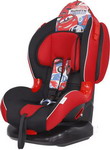 фото Автокресло siger серия disney кокон isofix гр. i/ii тачки спидометр красный kres2666