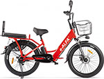 

Велосипед Green City e-ALFA Fat красный-2164 022302-2164