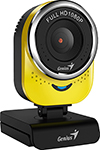 

Web-камера для компьютеров Genius QCam 6000 yellow Full-HD 1080p USB (32200002403)