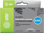 Картридж струйный Cactus (CS-CD975) для HP Officejet 6000/6500/7000, черный картридж струйный cactus cs cd974 для hp officejet 6000 6500 7000 желтый