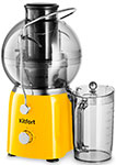 Центробежная соковыжималка Kitfort КТ-1144-3, желтый пароочиститель kitfort кт 9141 1 черно желтый