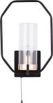 

Бра Arte Lamp ЧЕРНЫЙ (A7004AP-1BK), Черный/прозрачный