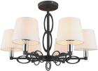 

Люстра потолочная Omnilux Reggello OML-64907-06, Белый/черный