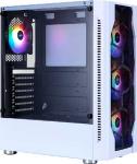 Компьютерный корпус 1STPLAYER DK D4 White (D4-WH-4F1)