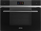 фото Встраиваемый электрический духовой шкаф smeg sf4104wmcn