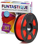 Пластик в катушке Funtastique PETG,1.75 мм,1 кг, цвет красный матовый pla пластик в катушке funtastique pla 1kg hk 1 75 мм 1 кг хаки