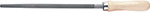 Напильник Сибртех 16126 Напильник, 200 мм, круглый, деревянная ручка напильник сибртех 16026 200 мм 2 трехгранный деревянная ручка