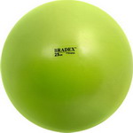 Мяч для фитнеса, йоги и пилатеса «ФИТБОЛ-25» Bradex SF 0822 салатовый мяч для фитнеса bradex фитбол 75 с насосом sf 1023 мятный