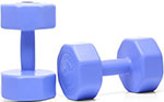 Гантели виниловые Atemi AD028 4 кг 2 шт гантели для фитнеса sport elite h 203 3 кг 2 штуки фиолетовый