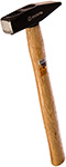 Молоток Вихрь 400 г, квадратный боек, деревянная ручка
