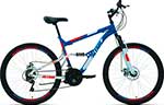 фото Велосипед altair mtb fs 26 2.0 disc 26 18 ск. рост. 16 синий/красный rbkt1f16e014