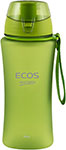 Бутылка для воды Ecos SK5014 004734 480мл зеленая портативная бутылка генератор водородной воды ecos