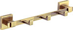 Планка с крючками Savol S-06573C (3 крючка) защёлка аллюр арт l45 8 pb без ручек торц планка 25 мм золото